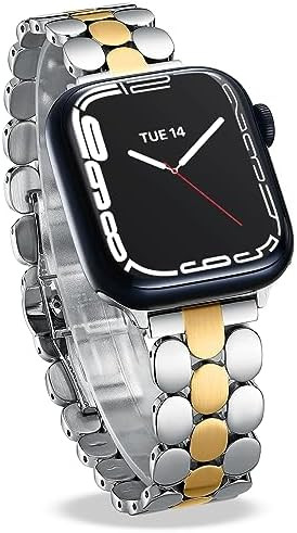 Designer Band for Apple Watch 40mm 41mm 42mm 38mm 44mm 45mm 46mm 49mm for Women, Stainless Steel ... | Amazon (US)