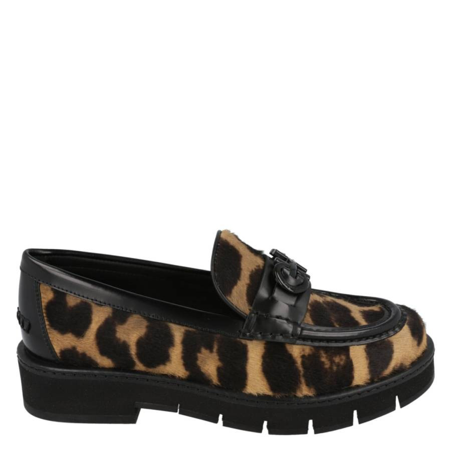 Ferragamo Ofelia Leopard Print Loafers | Jomashop.com & JomaDeals.com