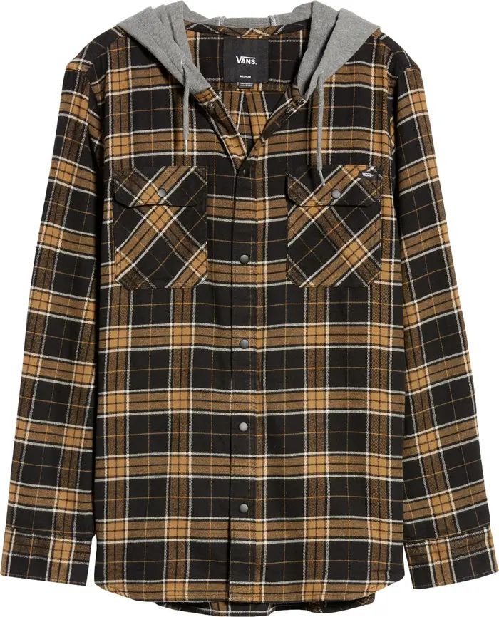 Parkway II Hooded Flannel Button-Up Shirt | Nordstrom