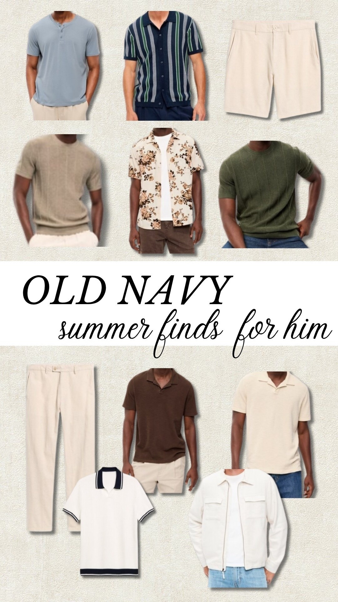 Old Navy summer finds for him!

#LTKootd #LTKgrwm #LTKMens