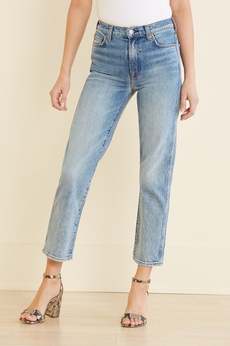 High Waist Cropped Straight | Evereve