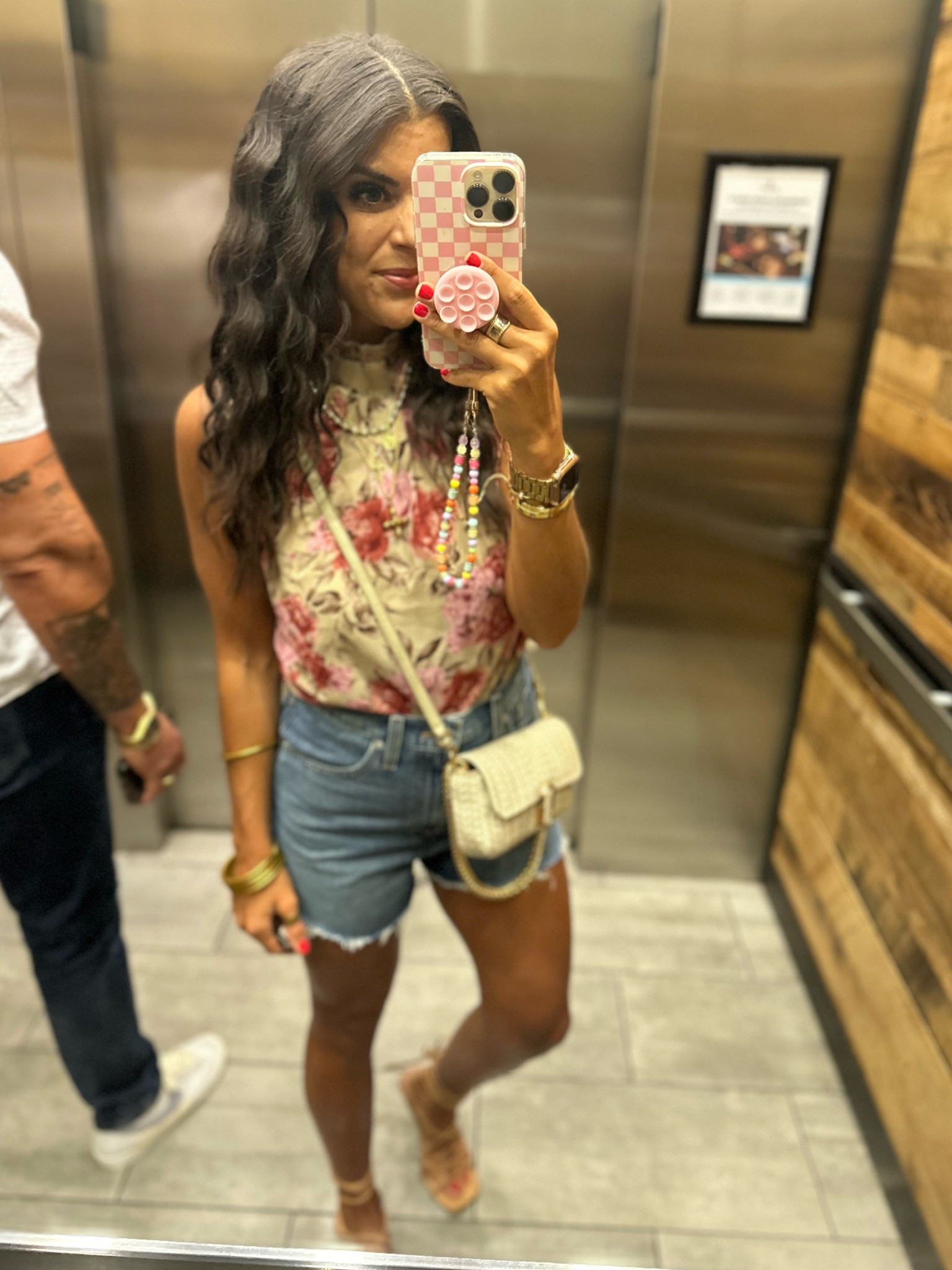 What I wore in Nashville yesterday. Size small in blouse. Sized up one in Levi shorts 

#LTKSeasonal #LTKStyleTip #LTKFindsUnder100