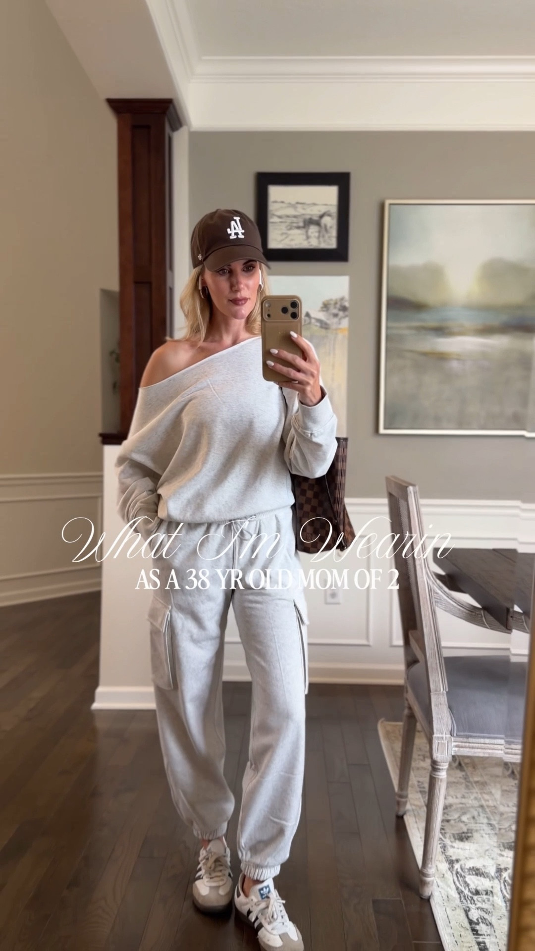 Casual spring outfit - this new sweat set from Fabletics. It’s not only comfy, but still looks elevated with the off the shoulder detail, and cargo pockets. I’m wearing an extra small. Size down as this one runs large. Visit fabletics.com/partner  to become a VIP member and receive exclusive discounts! #FableticsPartner #MyFabletics ￼

#LTKootd #LTKmomlife #LTKSeasonal
