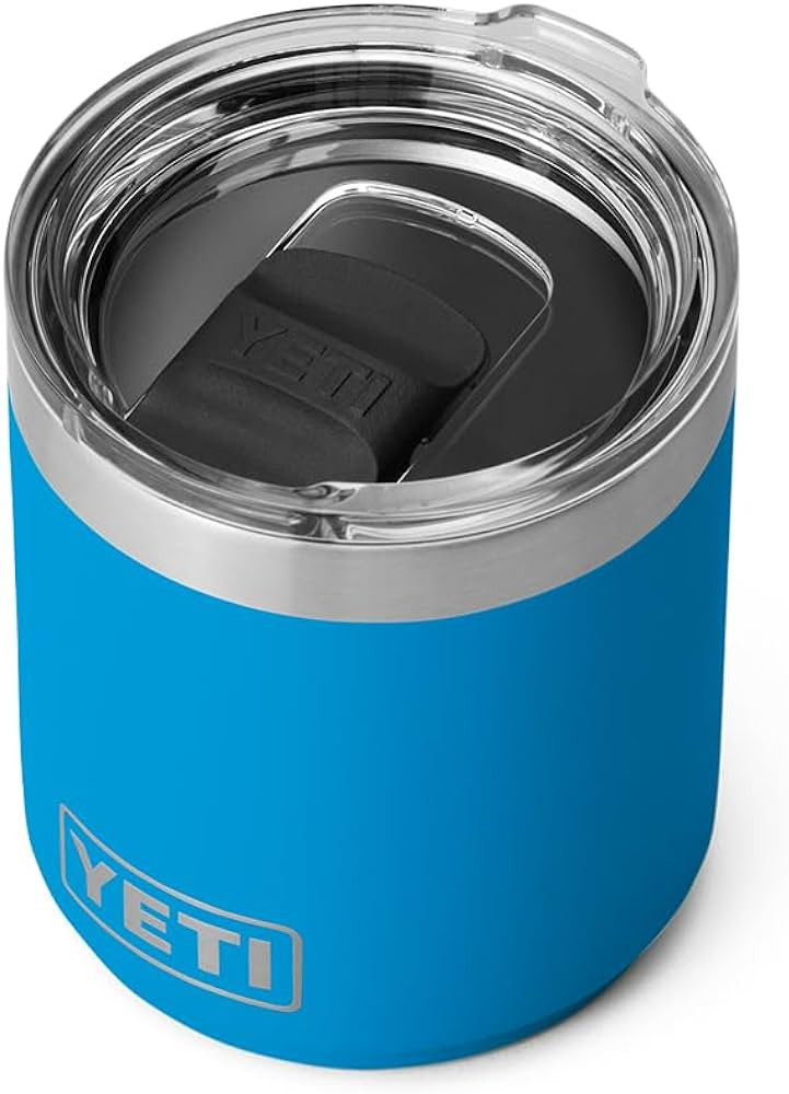 YETI Rambler 10 oz Stackable Lowball 2.0, Vacuum Insulated, Stainless Steel with MagSlider Lid | Amazon (US)