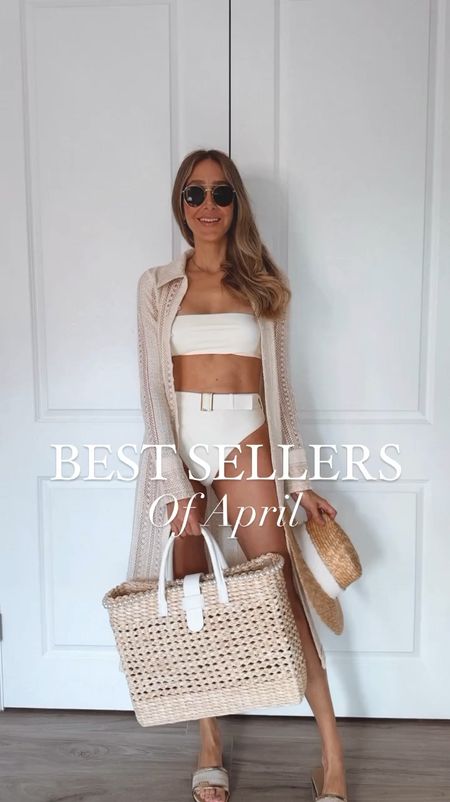 Best Sellers of April! A mix of spring and summer outfits that you guys liked the most. Everything runs true to size, I wear size small. 

#LTKstyletip #LTKSeasonal #LTKVideo