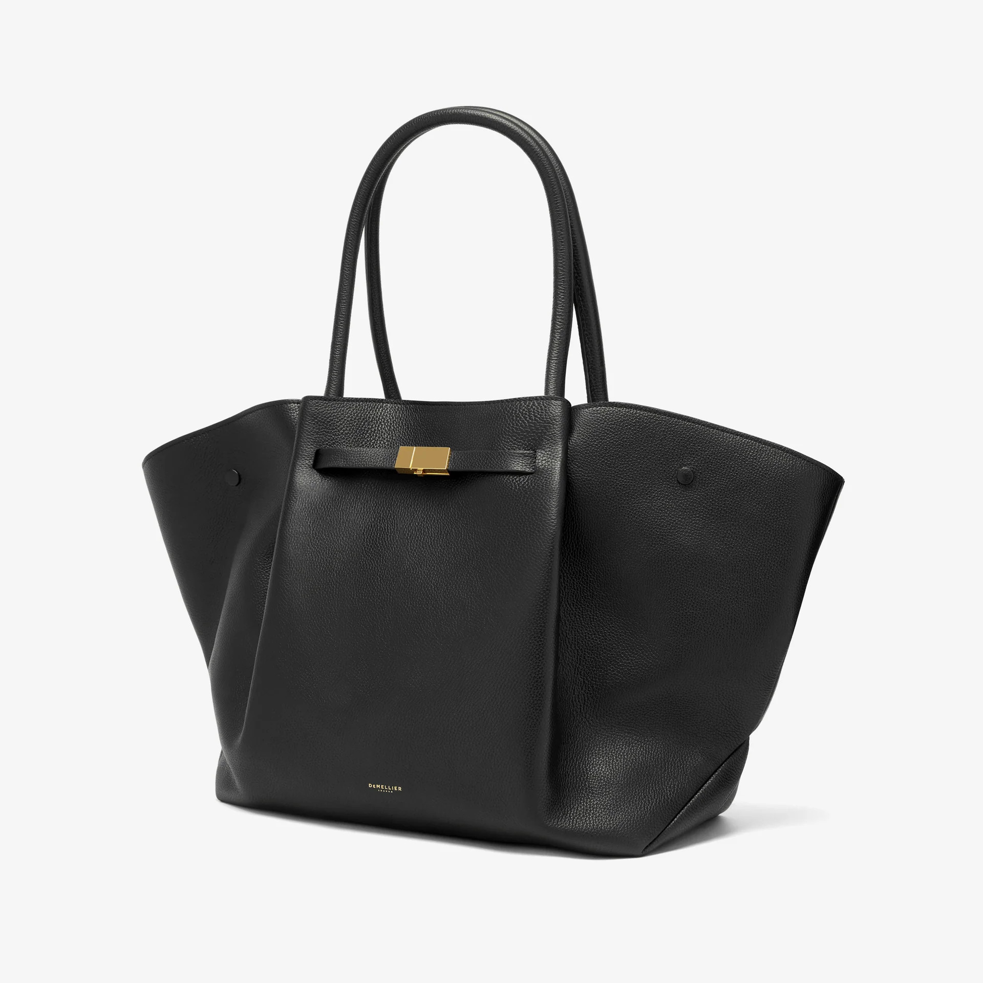 The New York | Black Small Grain | DeMellier | DeMellier