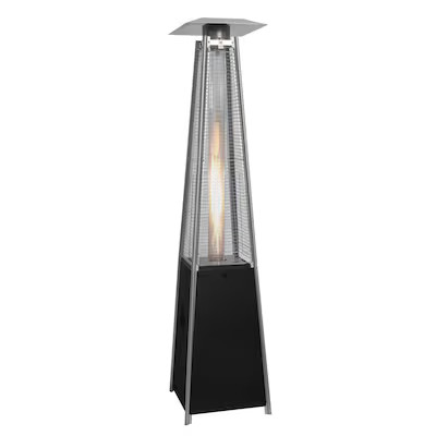 Master Forge 48000-BTU Black Steel Floorstanding Liquid Propane Patio Heater | Lowe's