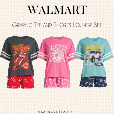 Walmart Graphic Tee and Shorts Lounge Set. 

#LTKPlusSize #LTKFindsUnder50 #LTKSeasonal