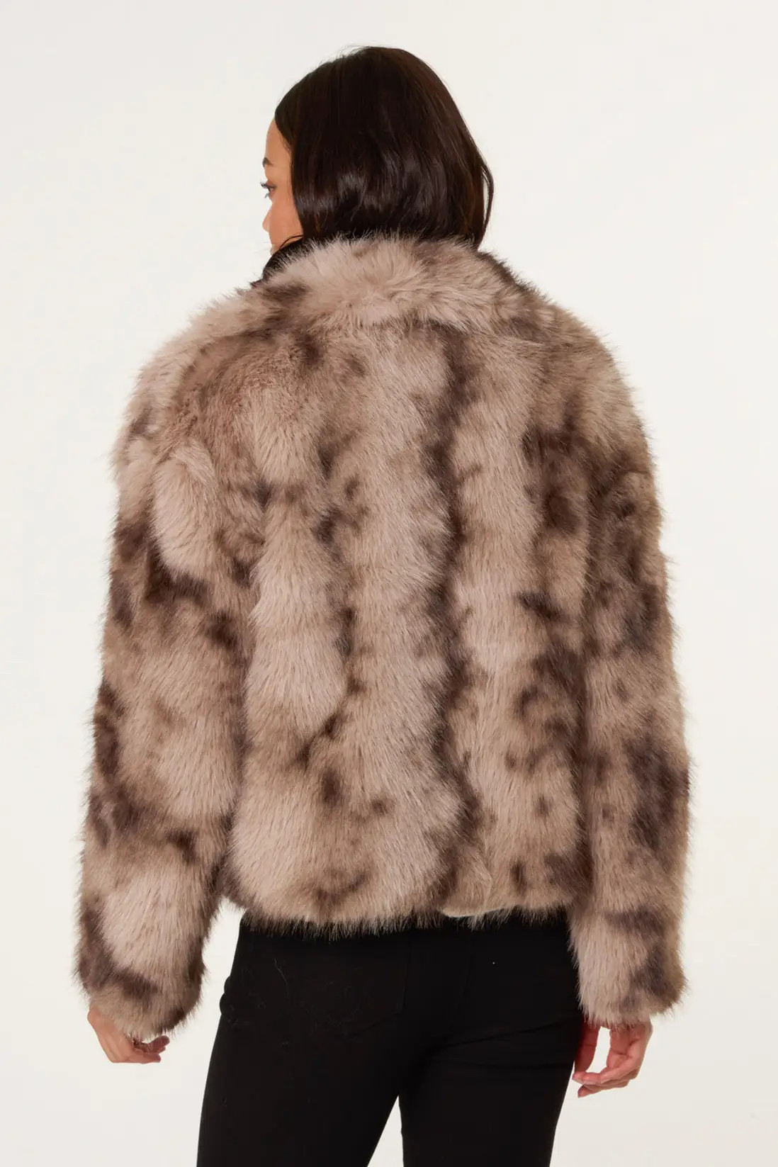 Light Brown Faux Fur Coat | Boohoo.com (UK & IE)