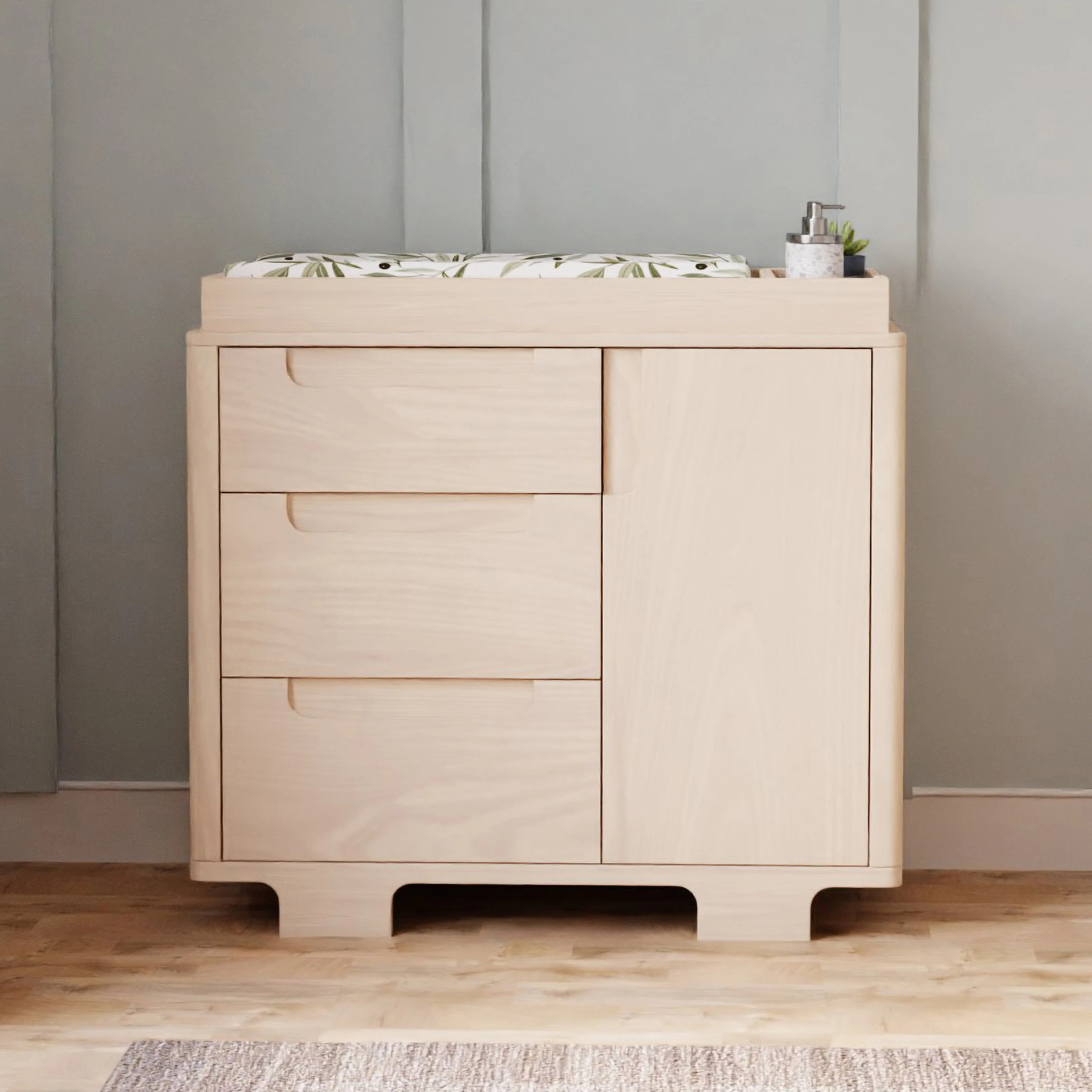 Yuzu 3-Drawer Changer Dresser | Wayfair North America