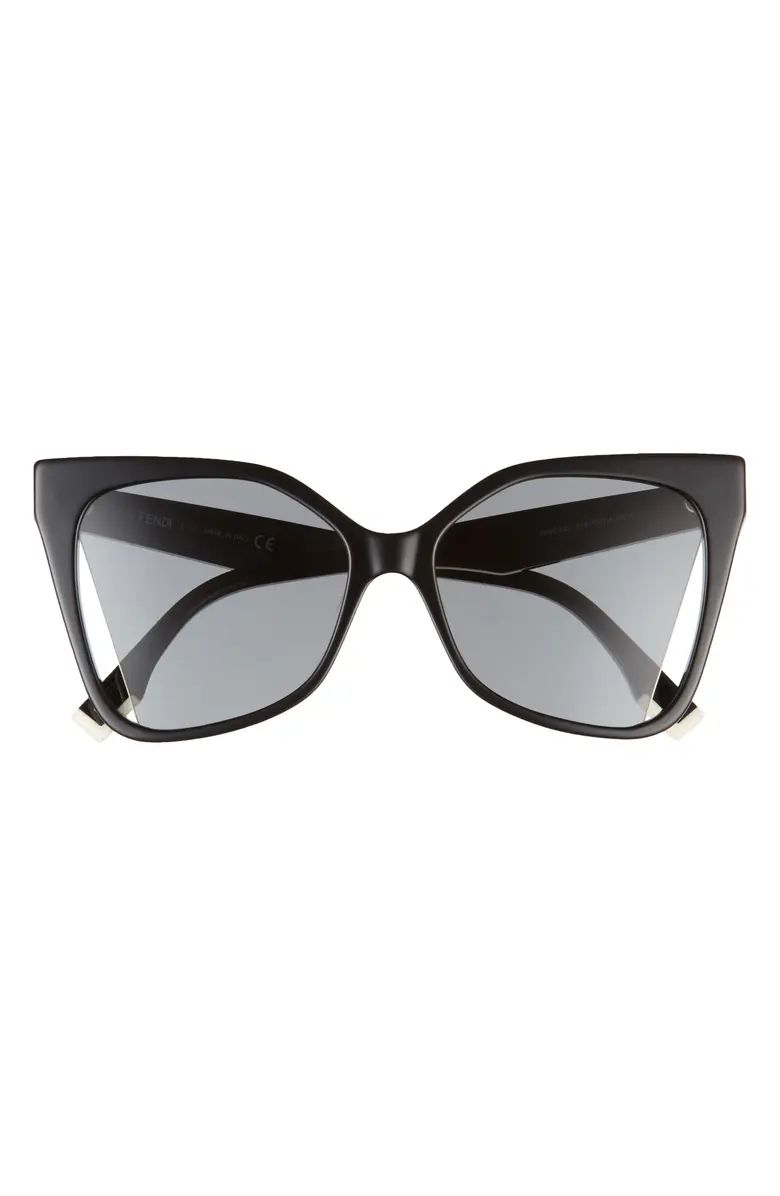 Fendi 55mm Cutout Butterfly Sunglasses | Nordstrom | Nordstrom Canada