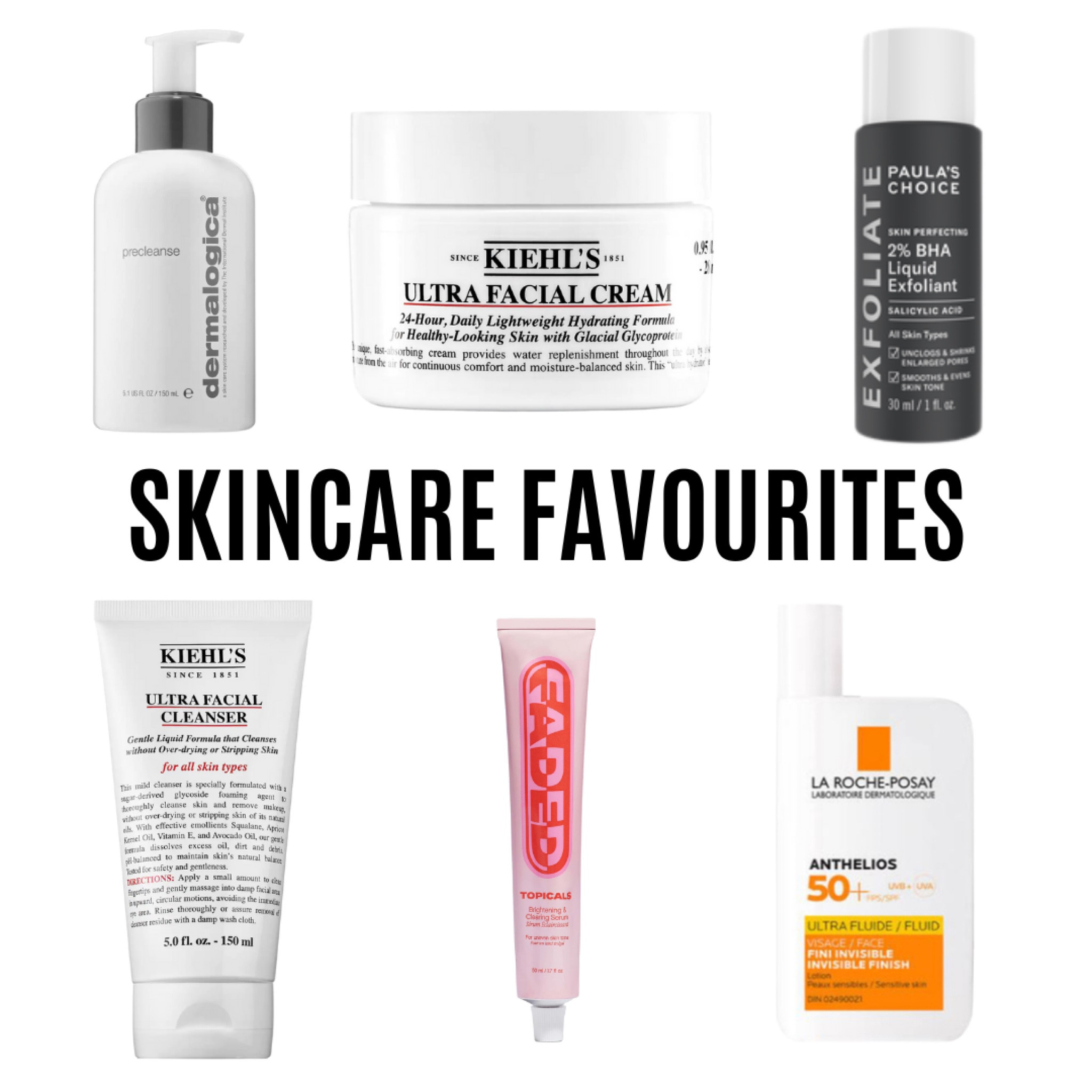 Skincare products I swear by 

#LTKbeauty