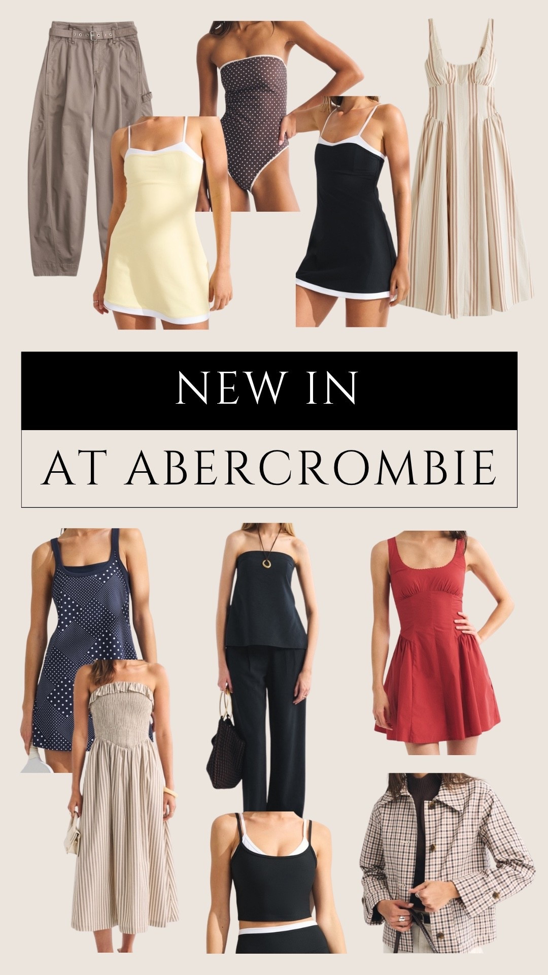 Abercrombie new arrivals for spring and summer!

#LTKootd #LTKgrwm