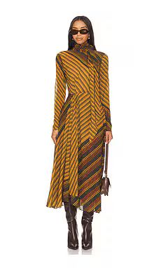 Ronny Kobo Noven Dress in Golden Moss Multi from Revolve.com | Revolve Clothing (Global)