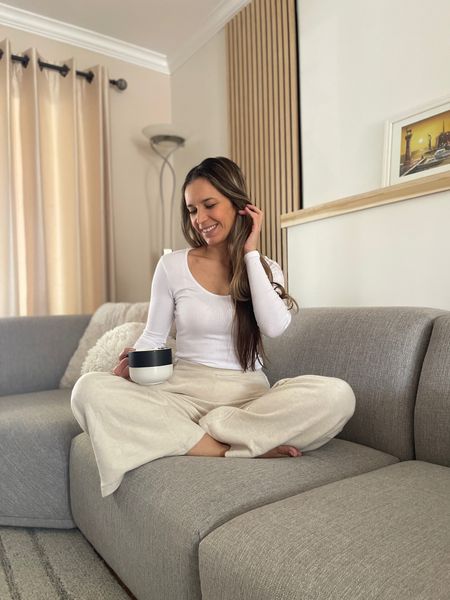 Beige lounge pants - wearing XS (I recommend to size down) beautiful and soft material

White ribbed t shirt is super soft! I llve it! I sized down for a fitted look 🤍 

15% off code:  ShareTheLove-15  (valid through 12/24)

@amourvert #ShareTheLove  #InAmourVert #AmourVertPartner



Sustainable clothes nude pants soft pants loungwear wide leg pants soft t shirt quality t shirt
Christmas gifts
 

#LTKGiftGuide #LTKSeasonal #LTKHoliday
