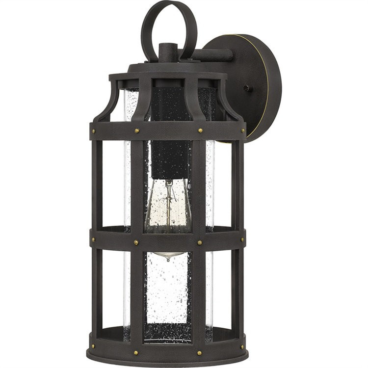 Transitional Grate Outdoor Sconce - Large | Shades of Light