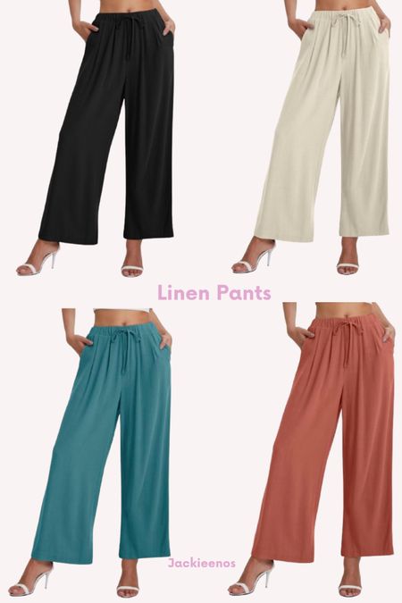 Under $25 linen pants 

#LTKTravel #LTKOver40 #LTKStyleTip