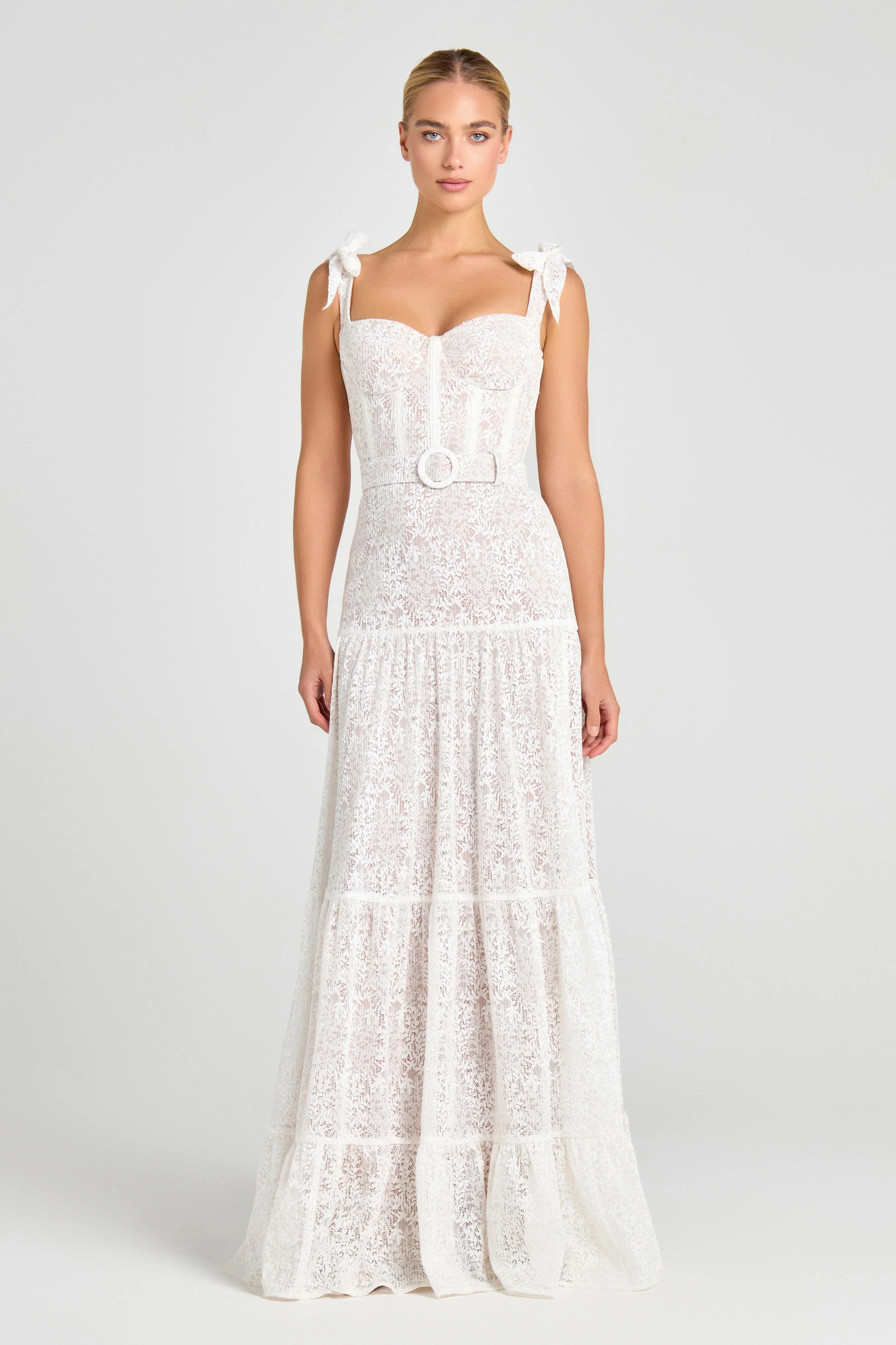 Miranda White Dress | Nadine Merabi