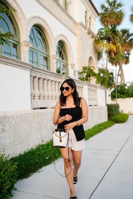 Loving this casual chic outfit! Take 20% OFF the Brooklyn bucket bag with code: HAUTE20

#springoutfit #summeroutfit #blackvest #linenshorts #giginewyork #handbag #springstyle 


#LTKsalealert #LTKitbag #LTKstyletip