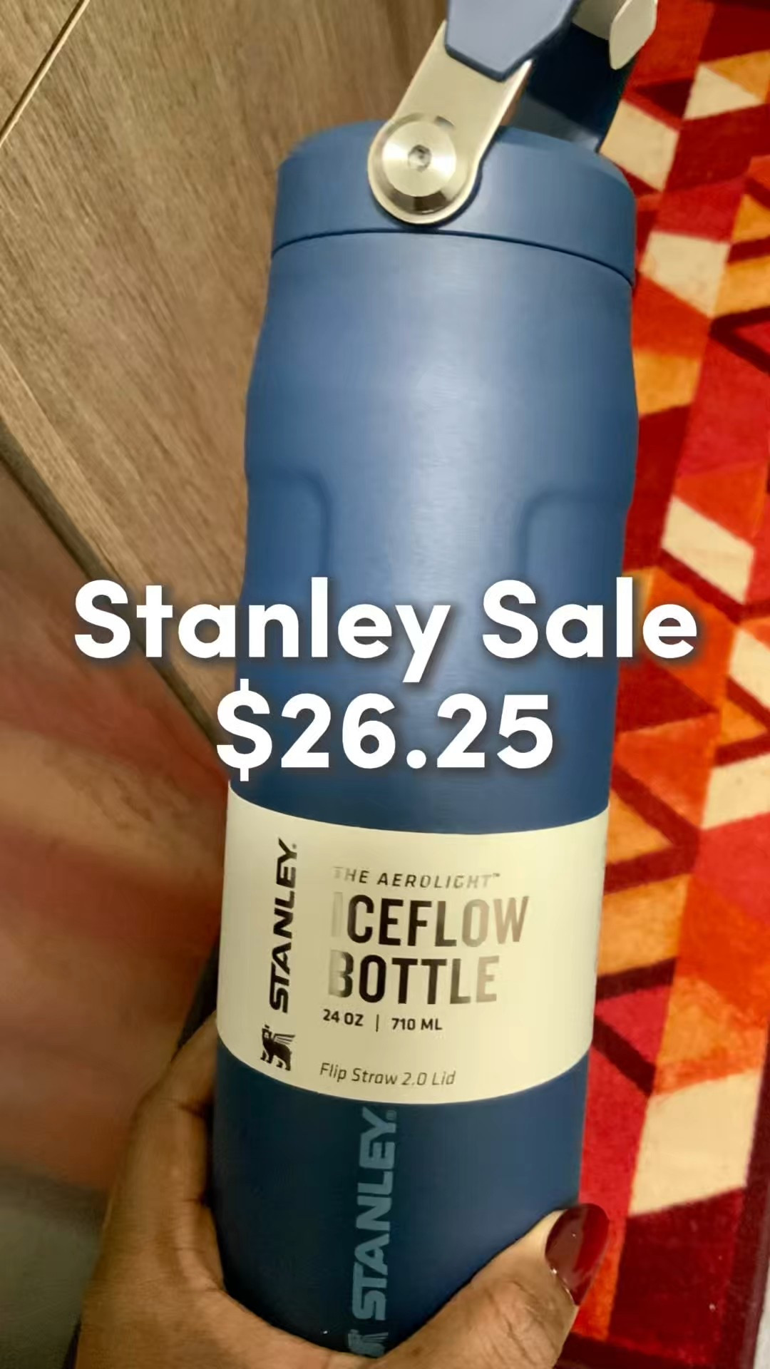 The Stanley IceFlow Fast Flow Bottle is on sale for $26.25 (down from $35) for Cyber Monday! It keeps drinks cold for hours and makes the perfect on-the-go gift. I bought my mom the 24oz for her birthday and she never goes anywhere without it.

Shop these Stanley deals before they sell out!

Stanley IceFlow Fast Flow Bottle| Stanley water bottle|insulated water bottle|stainless steel water bottle| best water bottles 2025| Cyber Monday water bottle deals| water bottle that keeps drinks cold on-the-go water bottle|Stanley water bottle sale|gift ideas |24oz water bottle for travel|reusable water bottle Cyber Monday



#LTKCyberWeek #LTKSaleAlert #LTKFindsUnder50