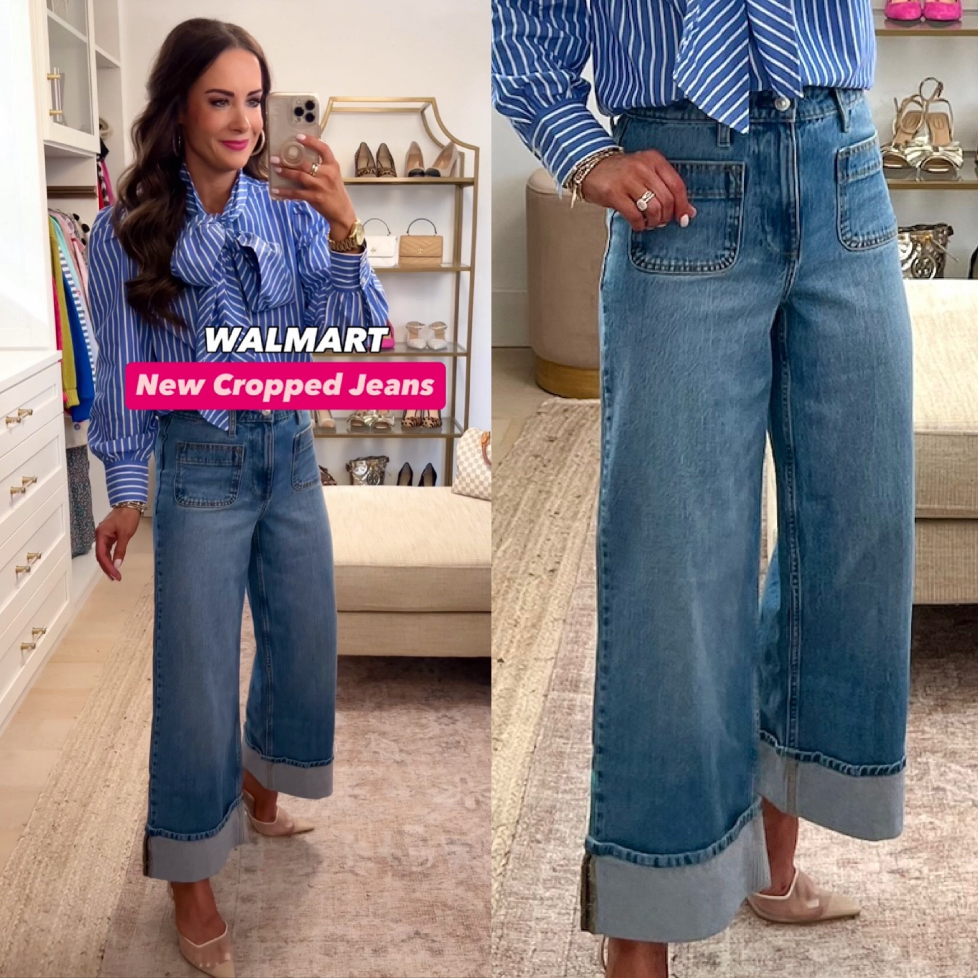 New cropped jeans! More colors too! Runs true to size. Scroll to shop! Follow us for more! ~ L & W 💗