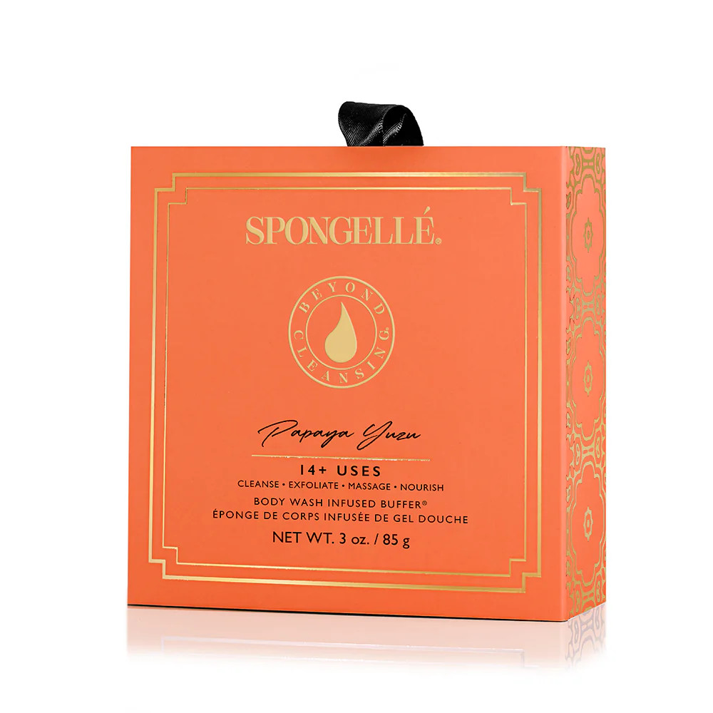 Papaya Yuzu | Vegan-Friendly Boxed Flower | Spongelle