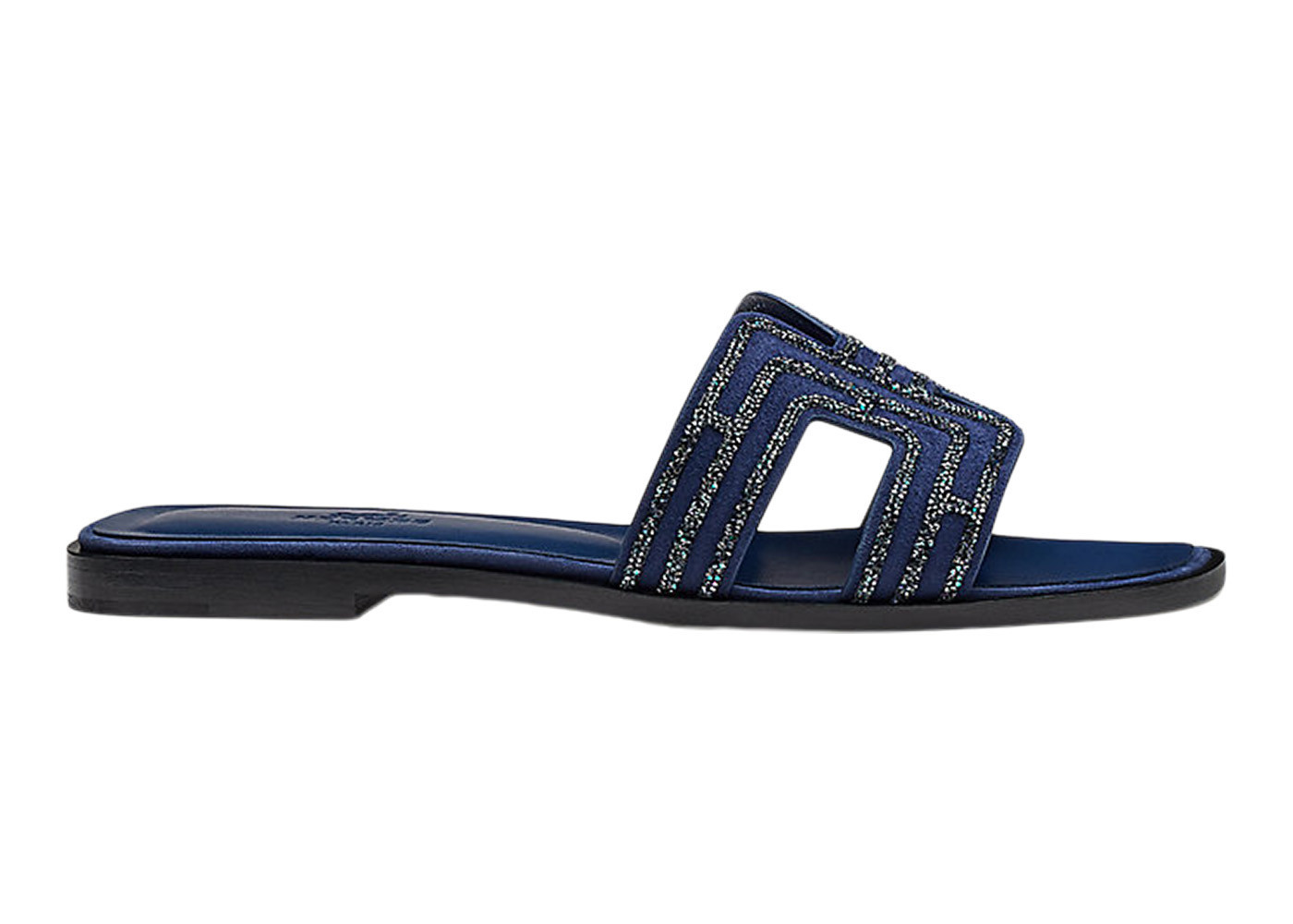 Women's Hermes Oran Sandal Suede Goatskin Sneakers in Prussian Blue | StockX