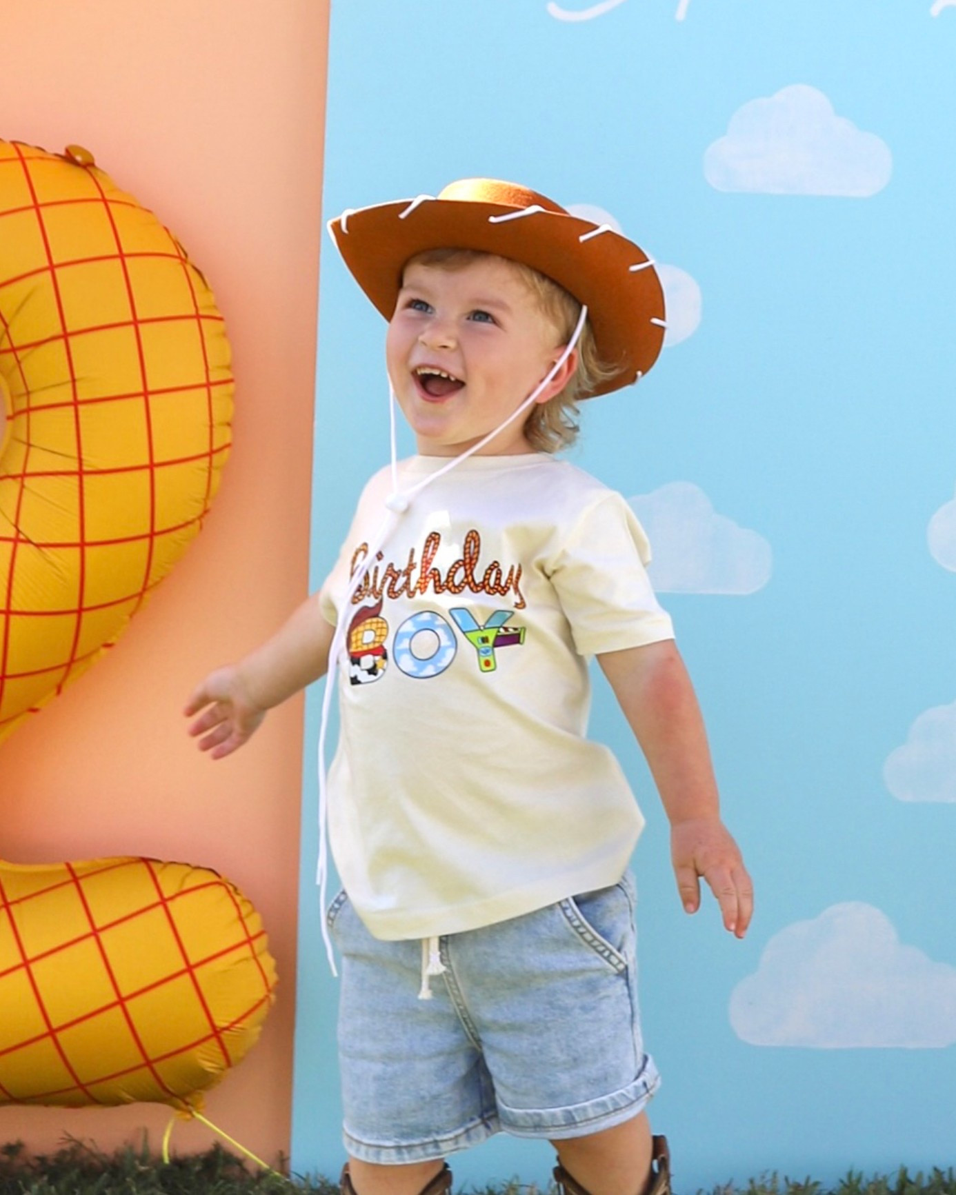 Birthday boy Toy Story t-shirt