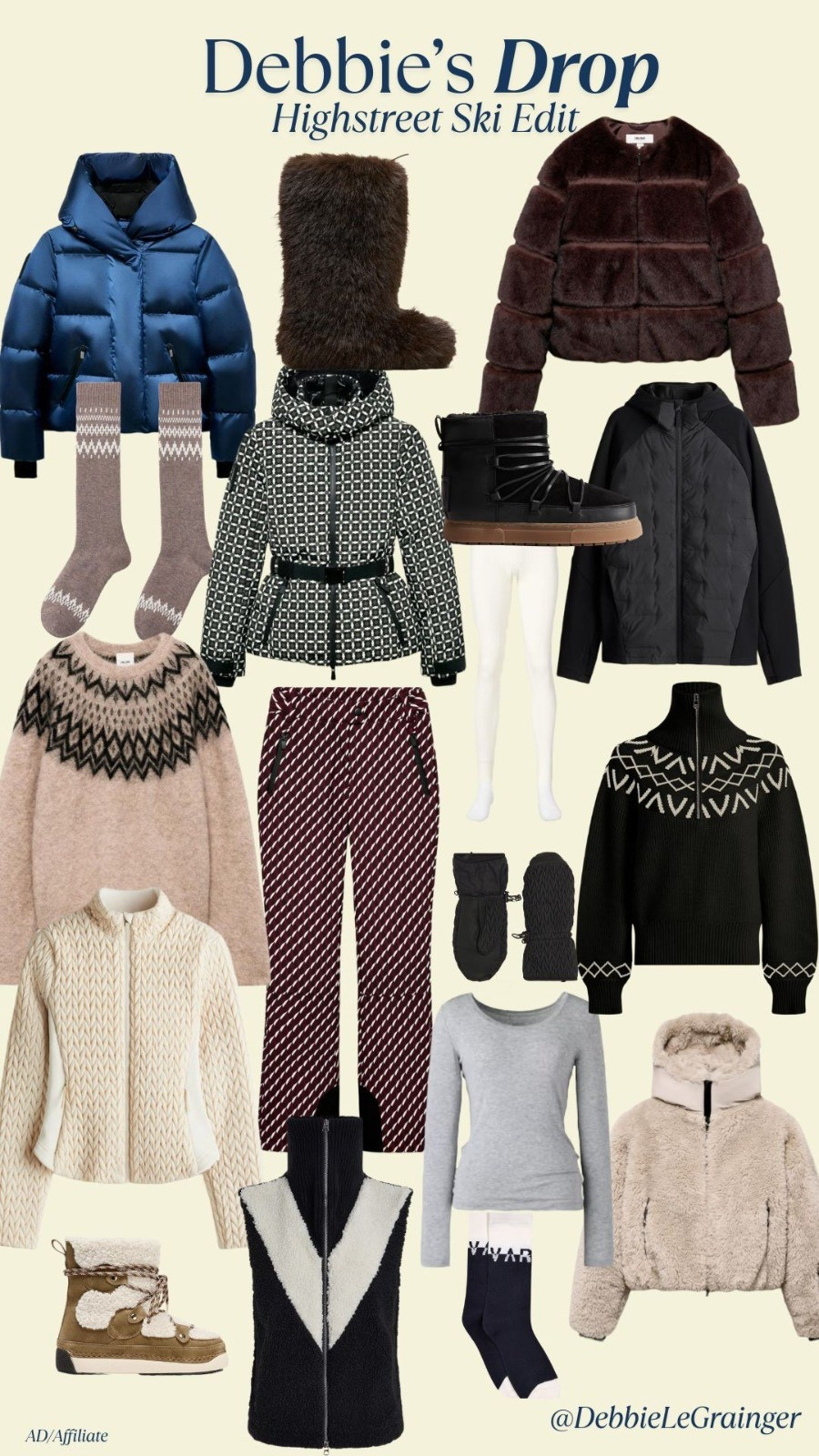 A few of you messaged for high-street (ish) ski ideas. There are some AMAZING options out there this year. Makes me want to go skiing 😂

#LTKuk #LTKwinter #LTKfitness