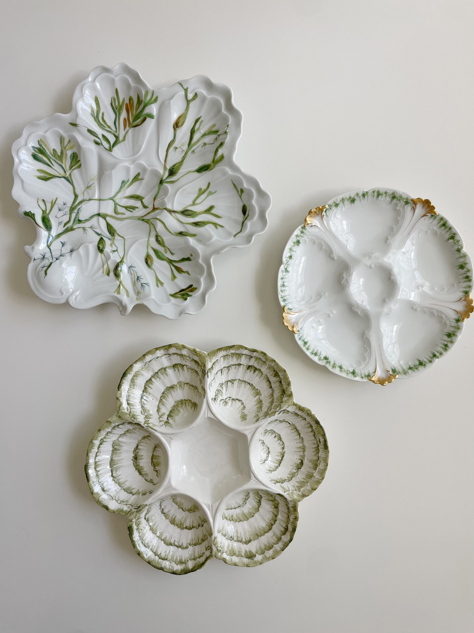 Antique oyster plates from Etsy 

#LTKhome #LTKstyletip #LTKsalealert