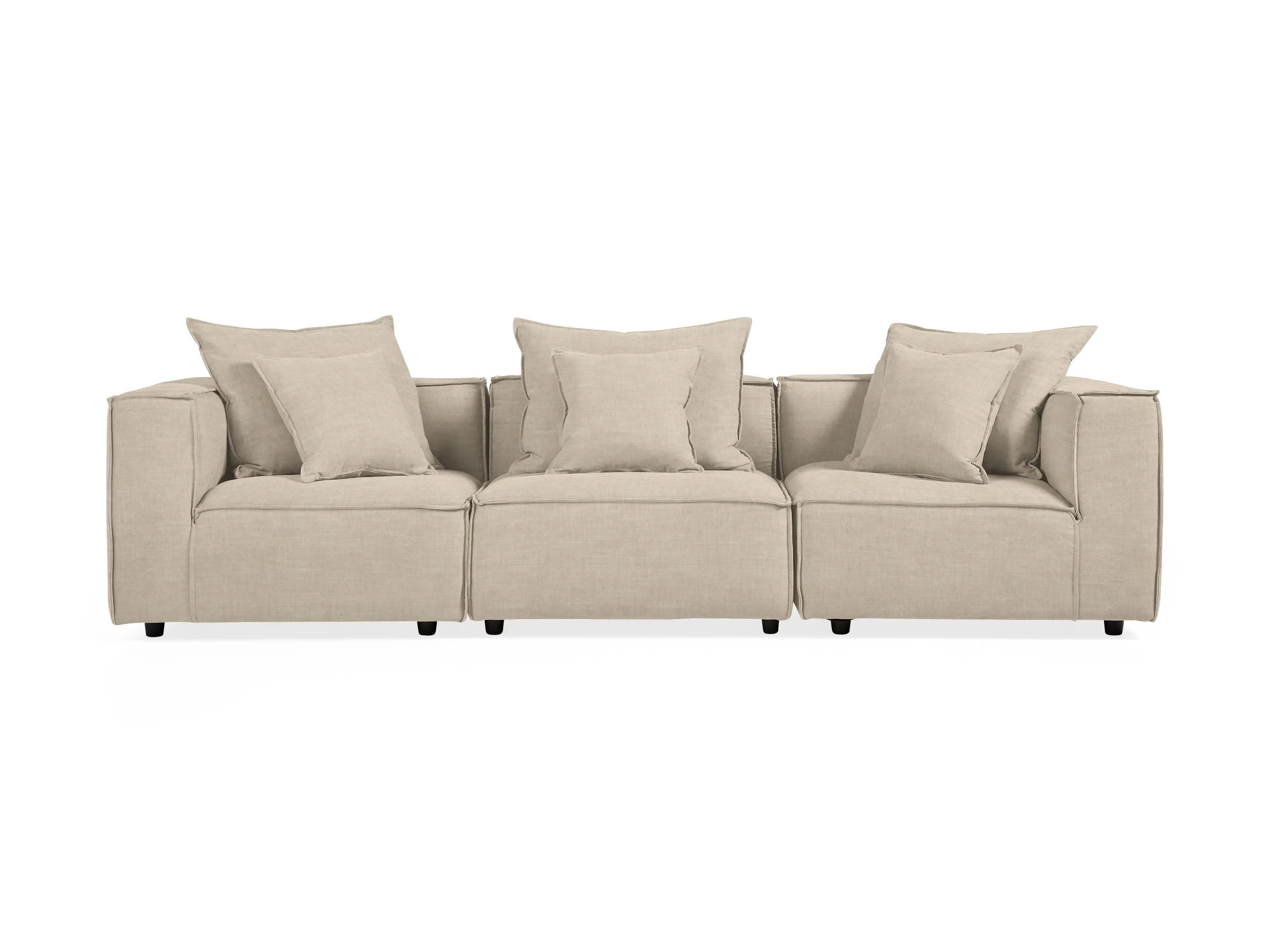 Coburn Three Piece Modular Sofa | Arhaus