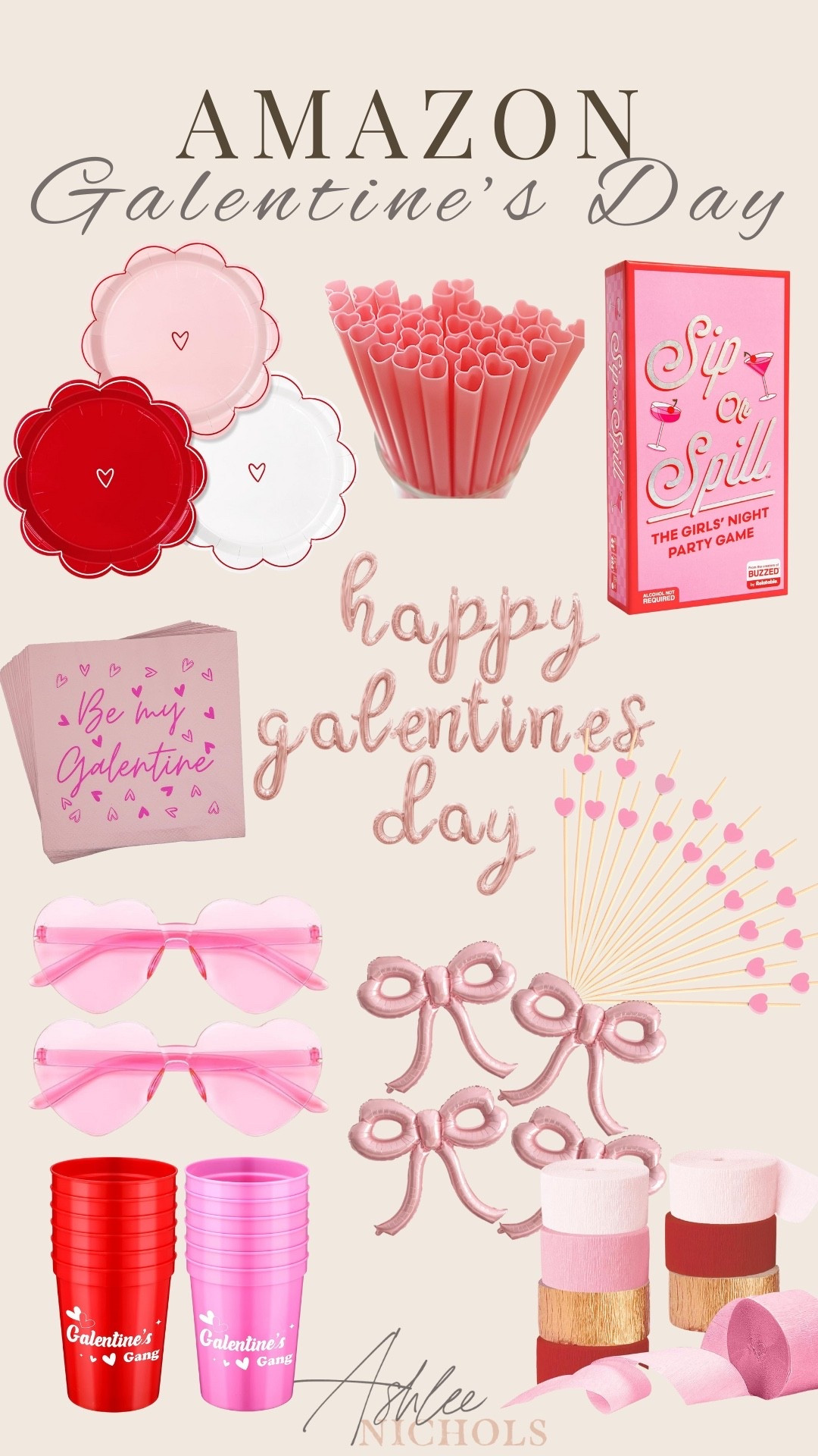 Amazon Galentine’s Day party supplies!

Party decor,
Girls night, Valentine’s Day 

#LTKFindsUnder100 #LTKSeasonal #LTKFindsUnder50
