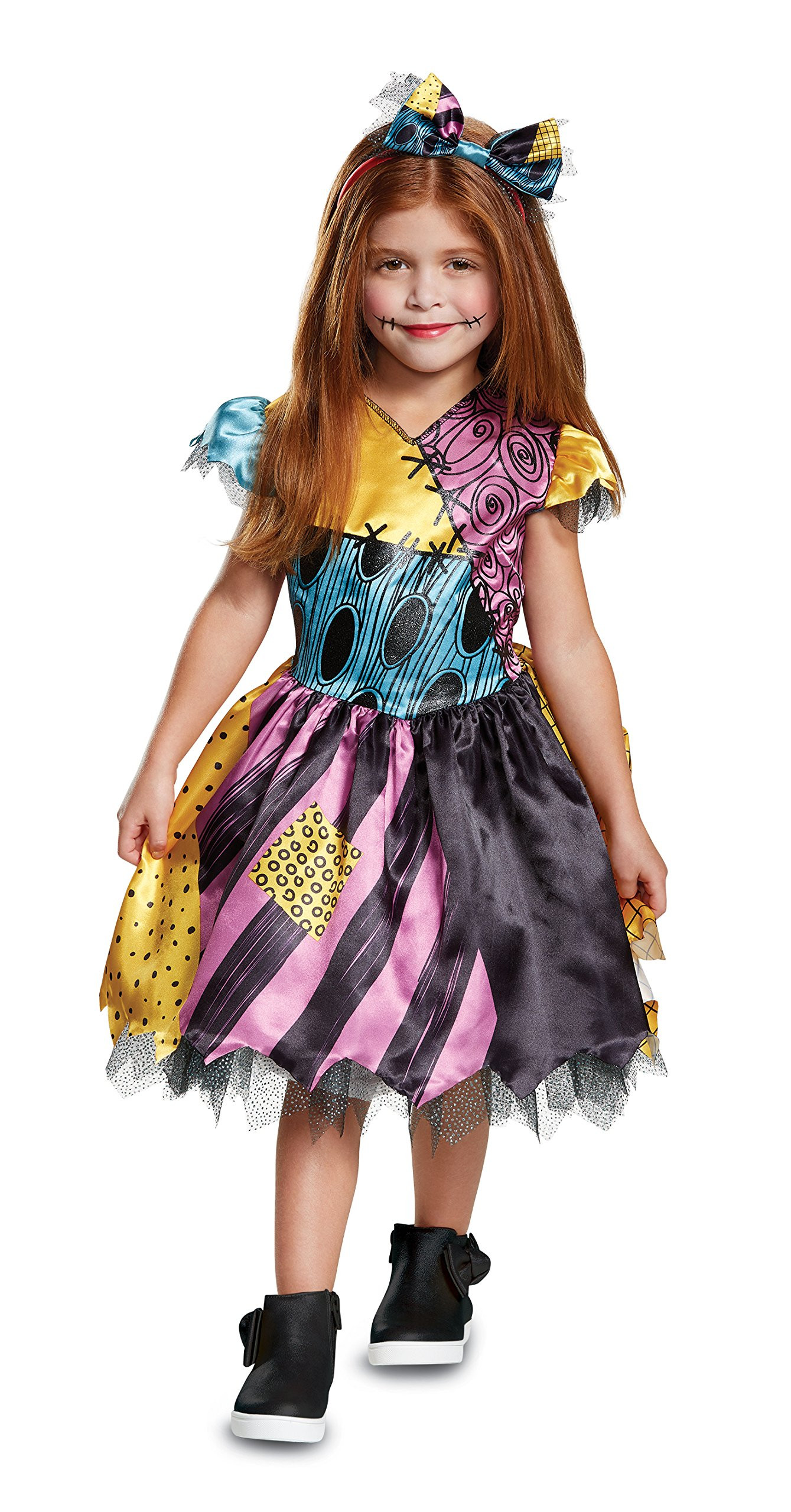 Disguise Disney Sally Nightmare Before Christmas Toddler Girls' Costume, Medium/(3T-4T) | Amazon (US)