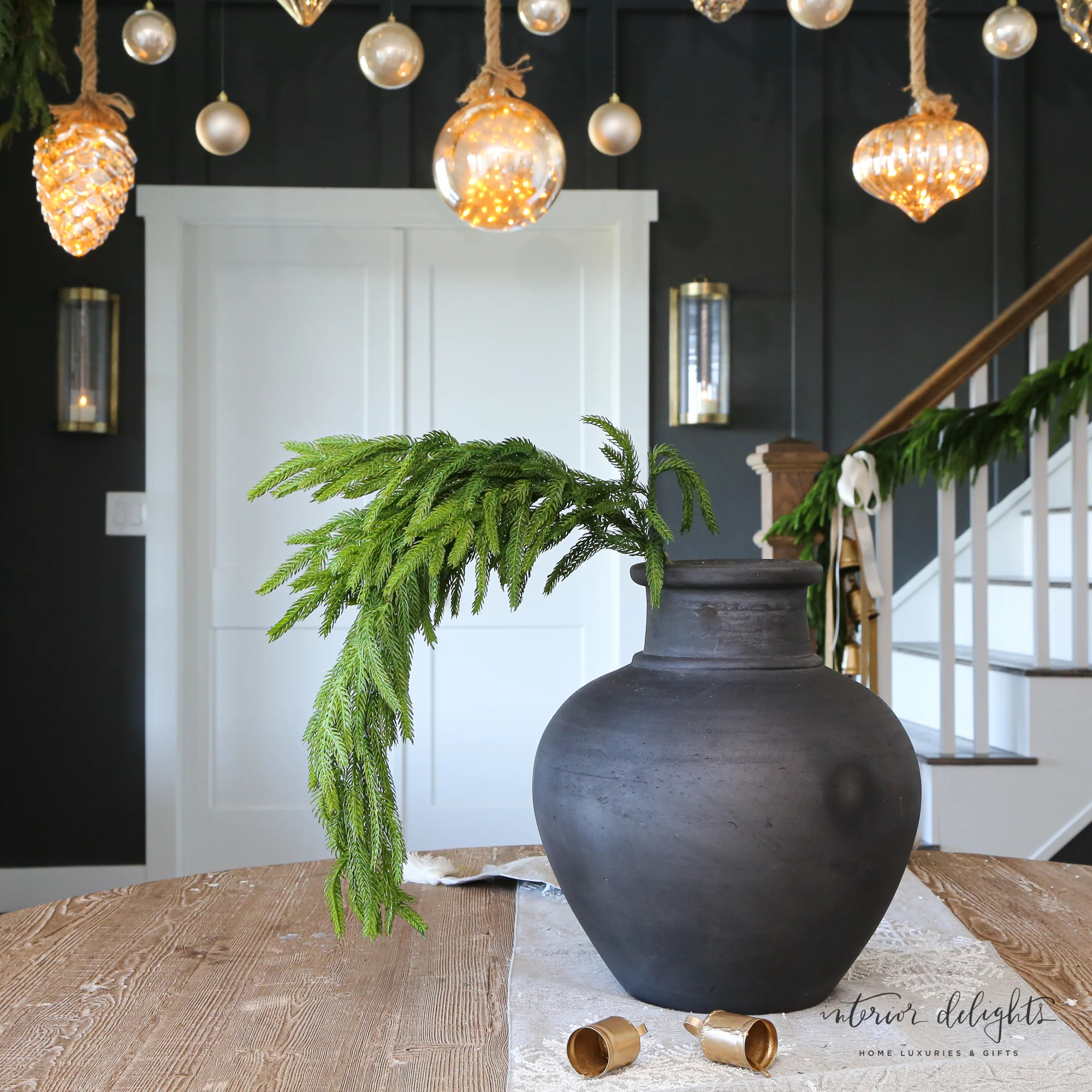 38” Natural Touch Norfolk Pine Spray | Interior Delights