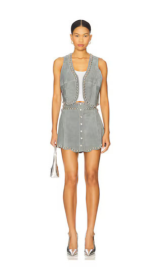Understated Leather x REVOLVE X Revolve Girl Like You Set in Grey. - size M | Revolve Clothing (Global)