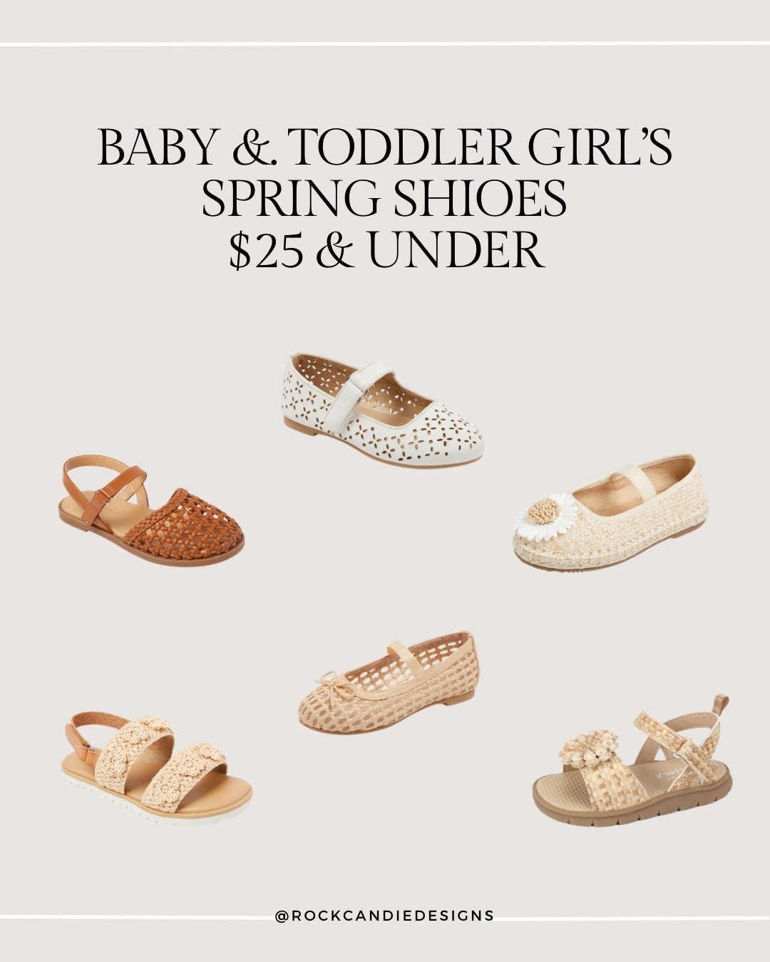 I’ve rounded up the cutest baby girl and toddler girl spring shoes for you! They’re all under $25 and come in different color options. You can find them all at Target and they’re perfect for spring break, your warm vacation location or to pair with those cute little Easter dresses!

#LTKmomlife #LTKBaby #LTKKids