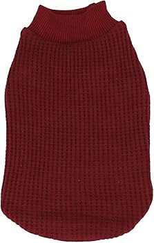 LOPHIPETS Lightweight Dog Sweaters for Puppy Small Dogs Puppy Chihuahua Yorkie Clothes-Red/XXS | Amazon (US)