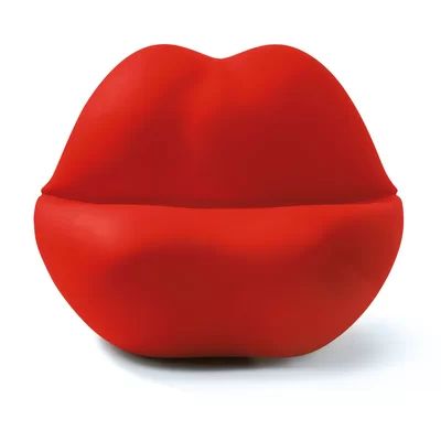 Kiss Lips Side Chair Heller | Wayfair North America