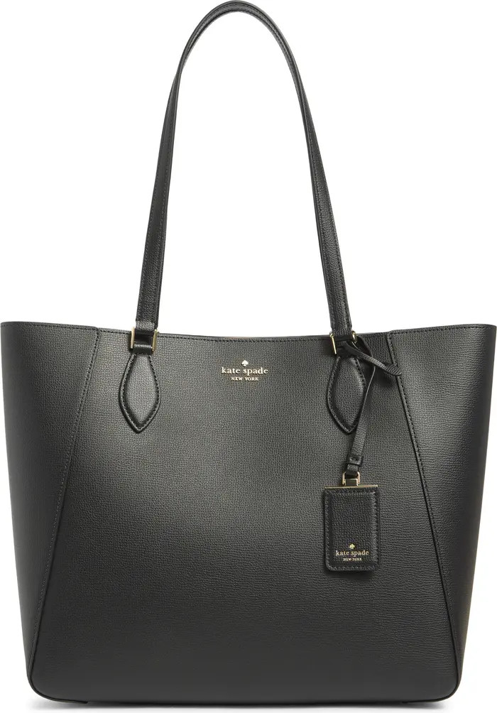 poppy refined grained leather tote bag | Nordstrom Rack