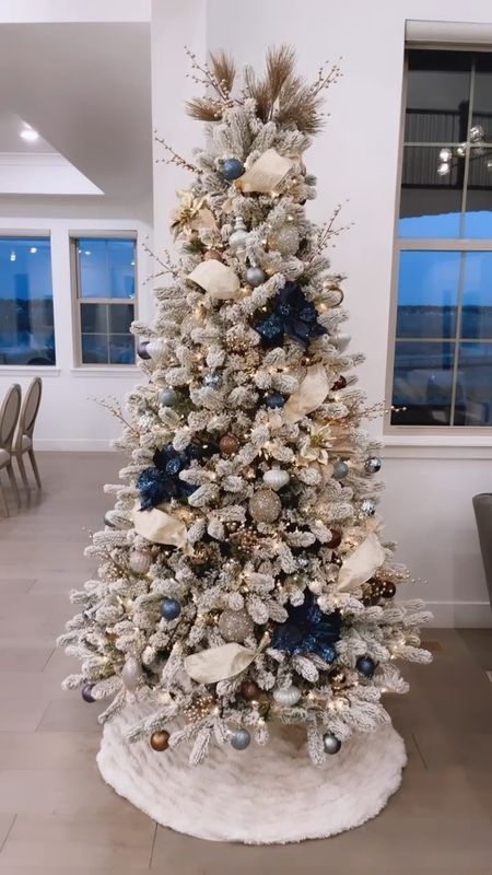 My Designer flocked Christmas tree Design. All ornaments + details linked! 

#christmastree #christmastreedesign #christmasdecor #christmasdecorating #flockedchristmastree #kingofchristmas #christmasornaments #flockedtree 

#LTKHoliday #LTKSeasonal #LTKstyletip