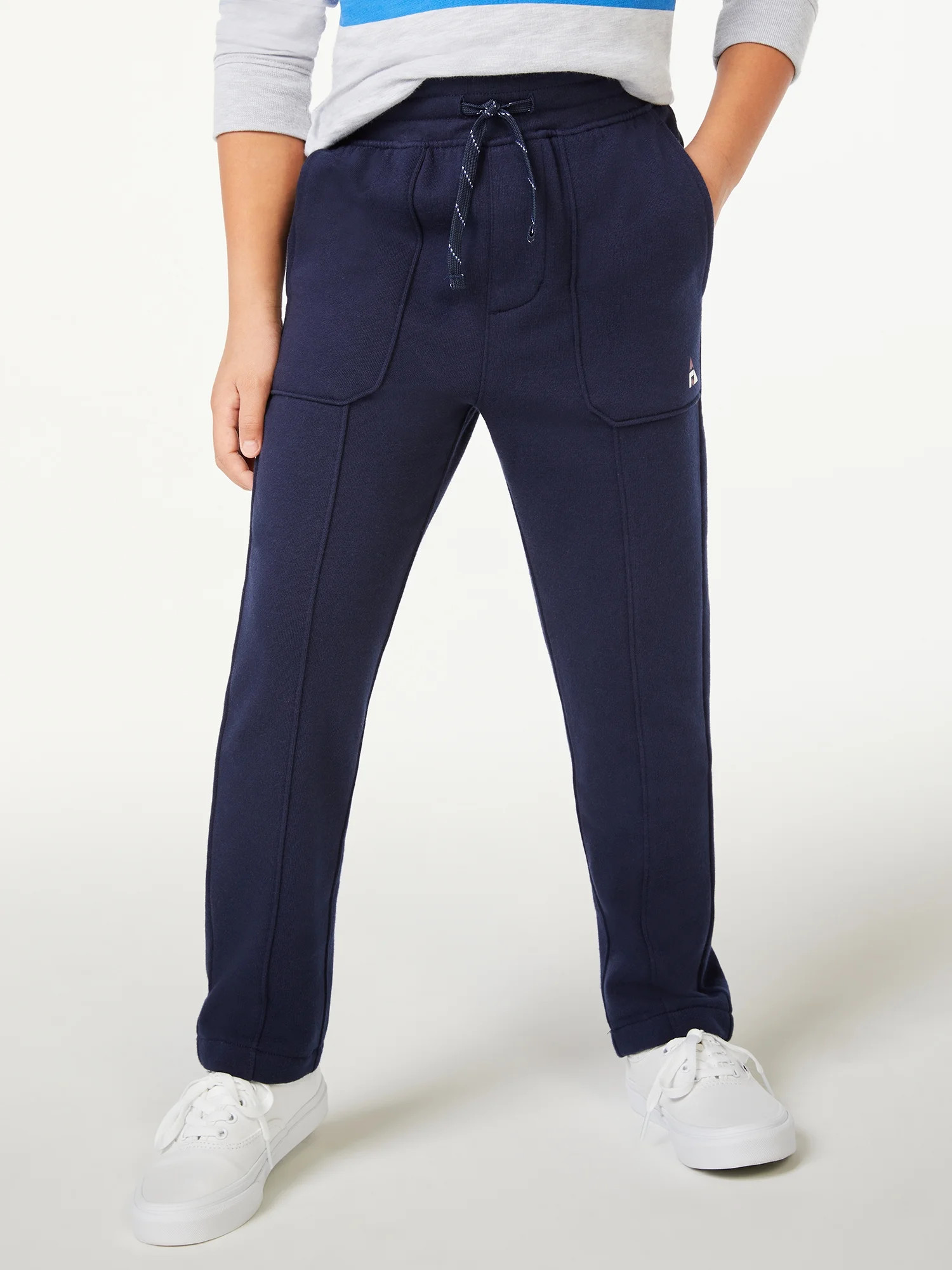 Free Assembly Boys Fleece Fatigue Pants, Sizes 4-18 | Walmart (US)