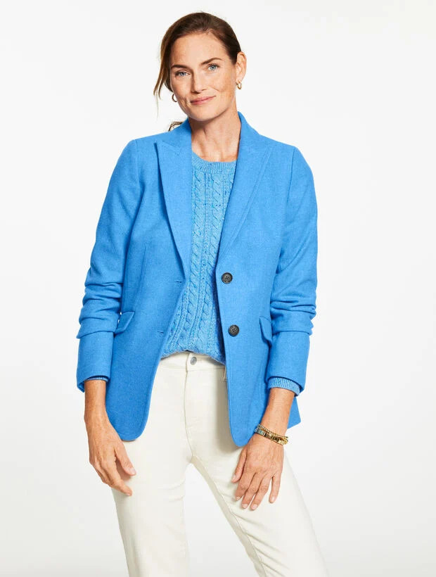 Classic Shetland Blazer | Talbots