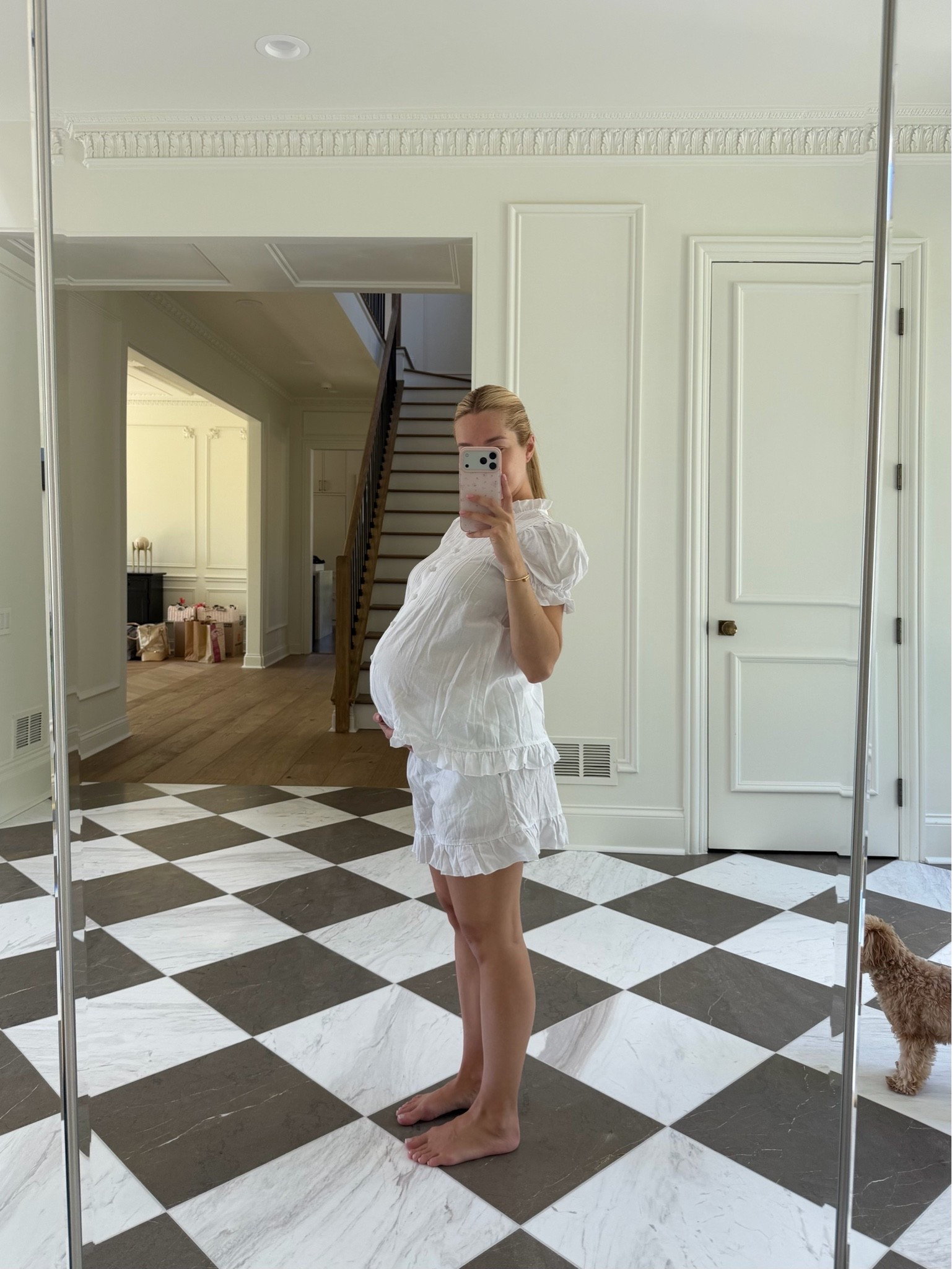 White Set - great for non pregnant ladies, maternity and postpartum. Summer finds!

#LTKBump #LTKgrwm #LTKootd