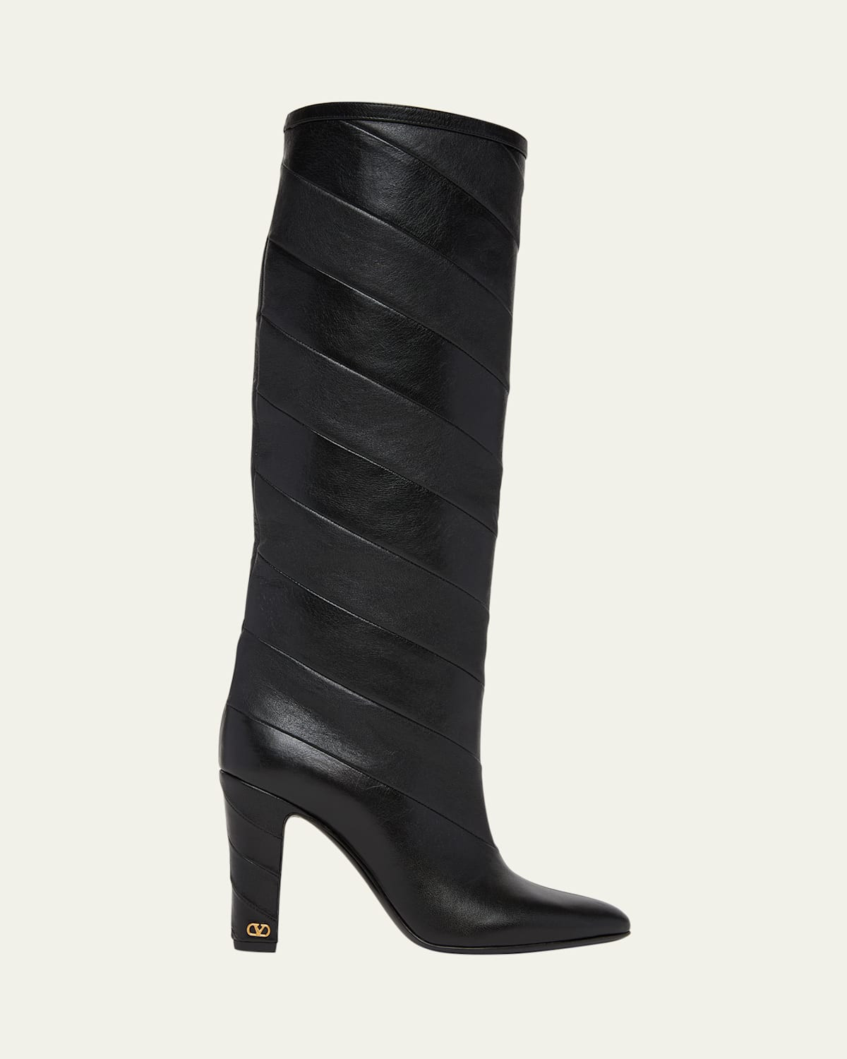 100mm Rayons Leather Knee-High Boots | Bergdorf Goodman