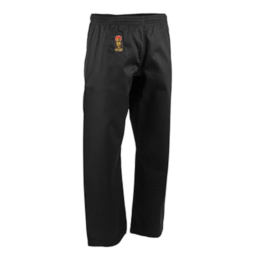 ProForce Gladiator 6oz Karate Pants w/Elastic Waist - Black - Size 5 | Amazon (US)
