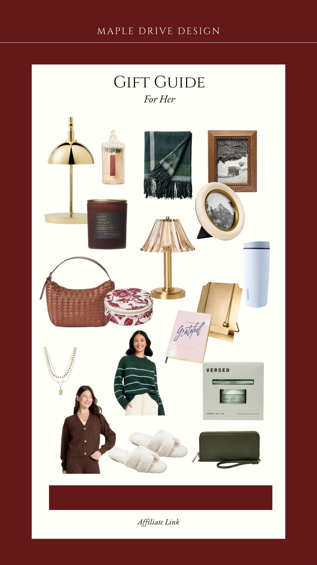 Christmas gift guide for her! 🎁

You can’t go wrong with any of these and they’re all under $25, quick ship from Target 

Your bestie/mom/sister/daughter is going to love these 🤎

#LTKHoliday #LTKFindsUnder50 #LTKGiftGuide