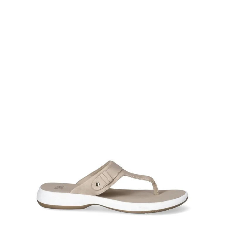Time and Tru Women's Flat Comfort Flip Flop - Walmart.com | Walmart (US)