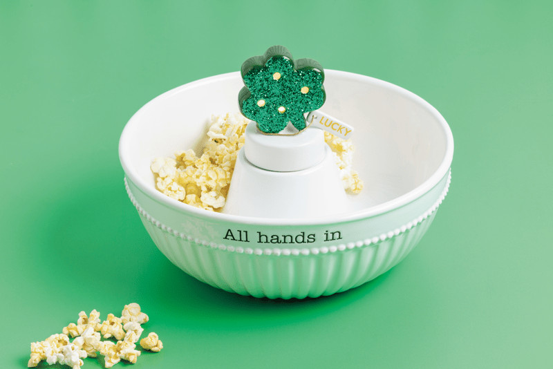 Shamrock Light-Up Sitter | Mud Pie
