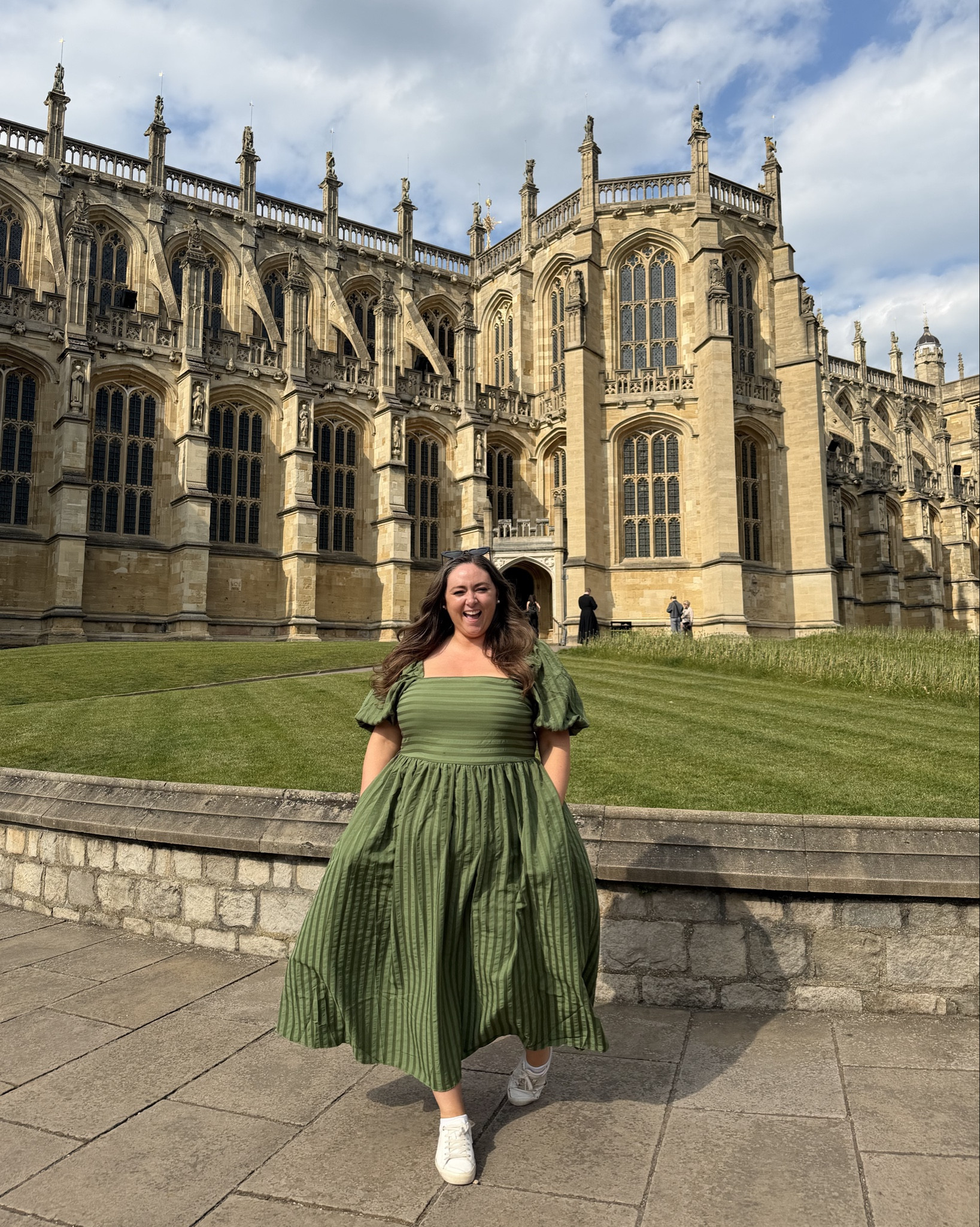Perfect spring/summer dress 💚 p.s. I sized down 

#LTKplussize #LTKmidsize #LTKsummer