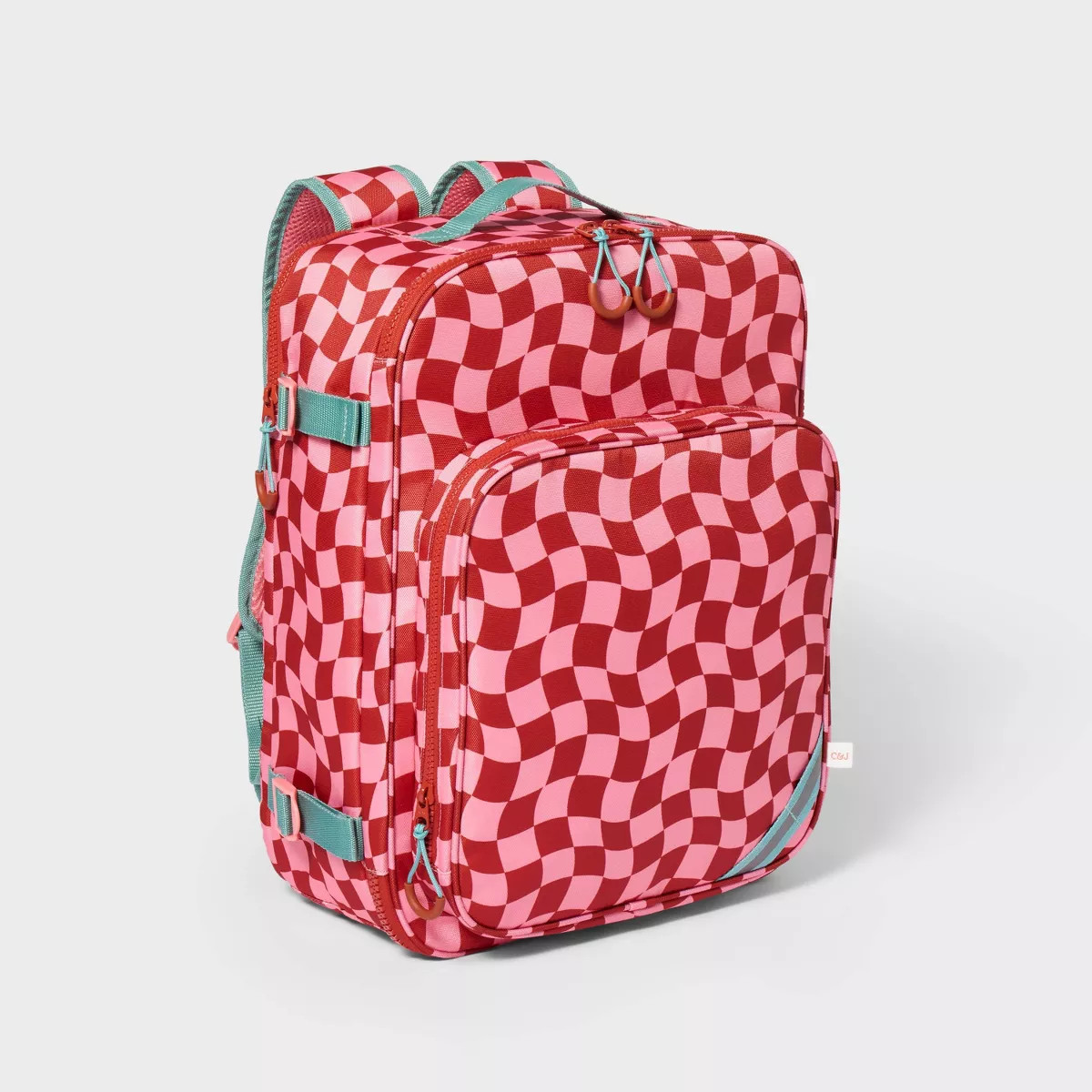 Kids' 22L Travel Backpack Pink Checkered - Cat & Jack™️ | Target